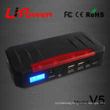 easy start 20000mAh 12v lithium battery car booster power bank with jumper leads